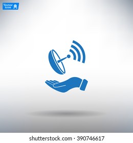 Satellite Icon