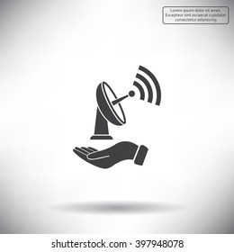Satellite Icon