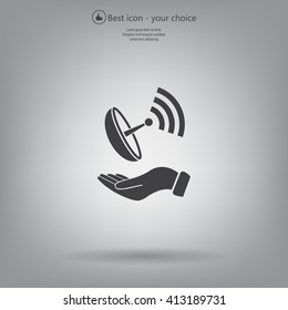 Satellite Icon