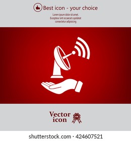 Satellite Icon