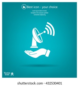 Satellite Icon