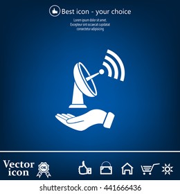 Satellite Icon