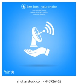 Satellite Icon