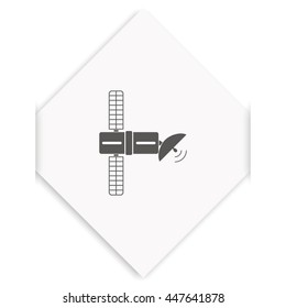 Satellite icon.
