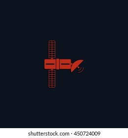 Satellite icon.
