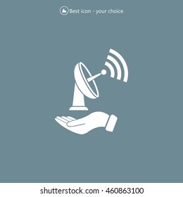 Satellite Icon