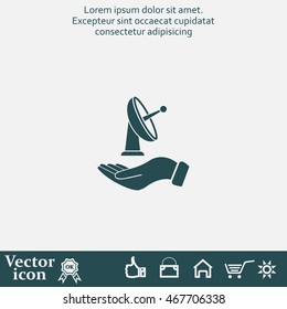 Satellite Icon