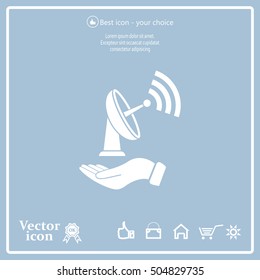 Satellite Icon