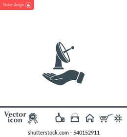 Satellite Icon