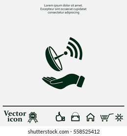 Satellite Icon