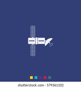 Satellite icon.