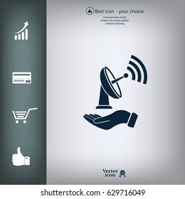 Satellite Icon