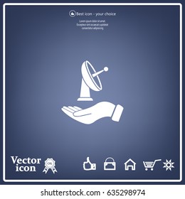 Satellite Icon