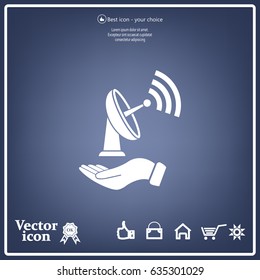 Satellite Icon