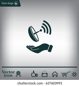 Satellite Icon