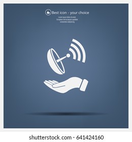 Satellite Icon