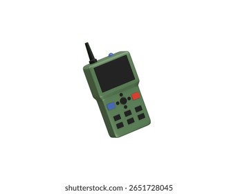 satellite icon 3d illustration render