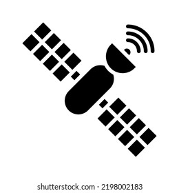 Satellite icon.  broadcast sign. vector illustration