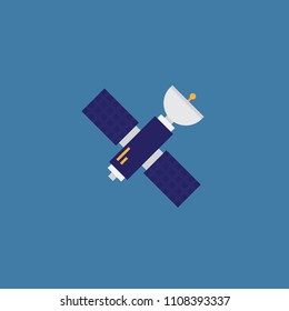 SATELLITE ICON CONCEPT