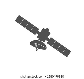 Satellite icon. Cosmic Satellite vector illustration. 