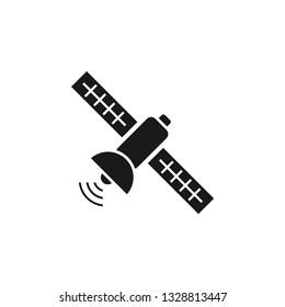 Satellite icon design template vector isolated illustration