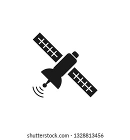 Satellite icon design template vector isolated illustration