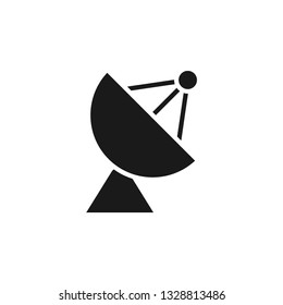 Satellite icon design template vector isolated illustration