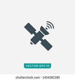 Satellite Icon Design, Vector EPS10