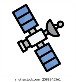 Satellite Icon Element For Design