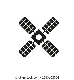 satellite icon element of space icon for mobile concept and web apps. Thin line satellite icon can be used for web and mobile. Premium icon on white background