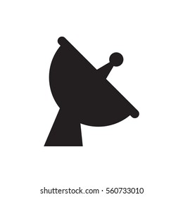 satellite icon illustration isolated vector sign symbol