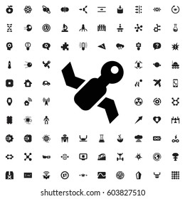Satellite icon illustration isolated vector sign symbol. innovations icons vector set.