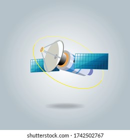 Satellite icon. Illustration of Satellite. Vector Icon 