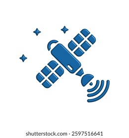 Satellite icon illustration vector design template