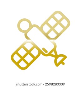 Satellite icon illustration vector design template