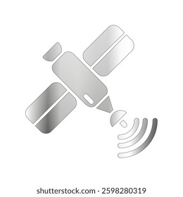 Satellite icon illustration vector design template