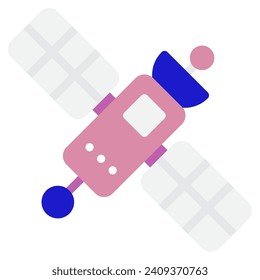 Satellite icon illustration for web, app, infographic, etc