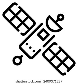 Satellite icon illustration for web, app, infographic, etc