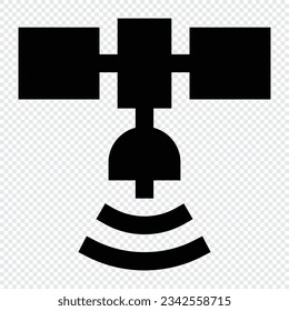 Satellite icon. Internet technology concept. Icon in line style