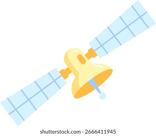 Satellitensymbol, einzelne Vektorgrafik