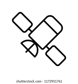 Satellite Icon Line art templates