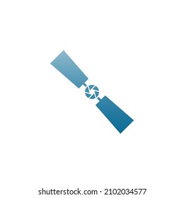 Icono de satélite plantilla de diseño de imagen vector