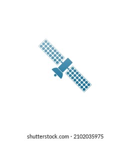 Designvorlage für Satellitensymbol, Vektorgrafik