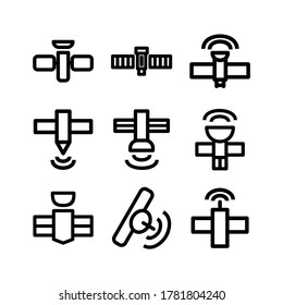 satellite icon or logo isolated sign symbol vector illustration - Collection of high quality black style vector icons
