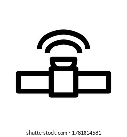 satellite icon or logo isolated sign symbol vector illustration - high quality black style vector icons
