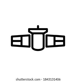 satellite icon or logo isolated sign symbol vector illustration - high quality black style vector icons
