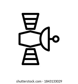 satellite icon or logo isolated sign symbol vector illustration - high quality black style vector icons

