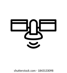 satellite icon or logo isolated sign symbol vector illustration - high quality black style vector icons
