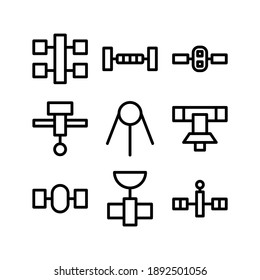 Satellite icon or logo isolated sign symbol vector illustration - Collection of high quality black style vector icons
