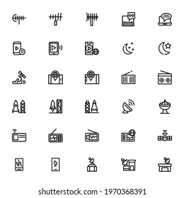 satellite icon or logo isolated sign symbol vector illustration - Collection of high quality black style vector icons

